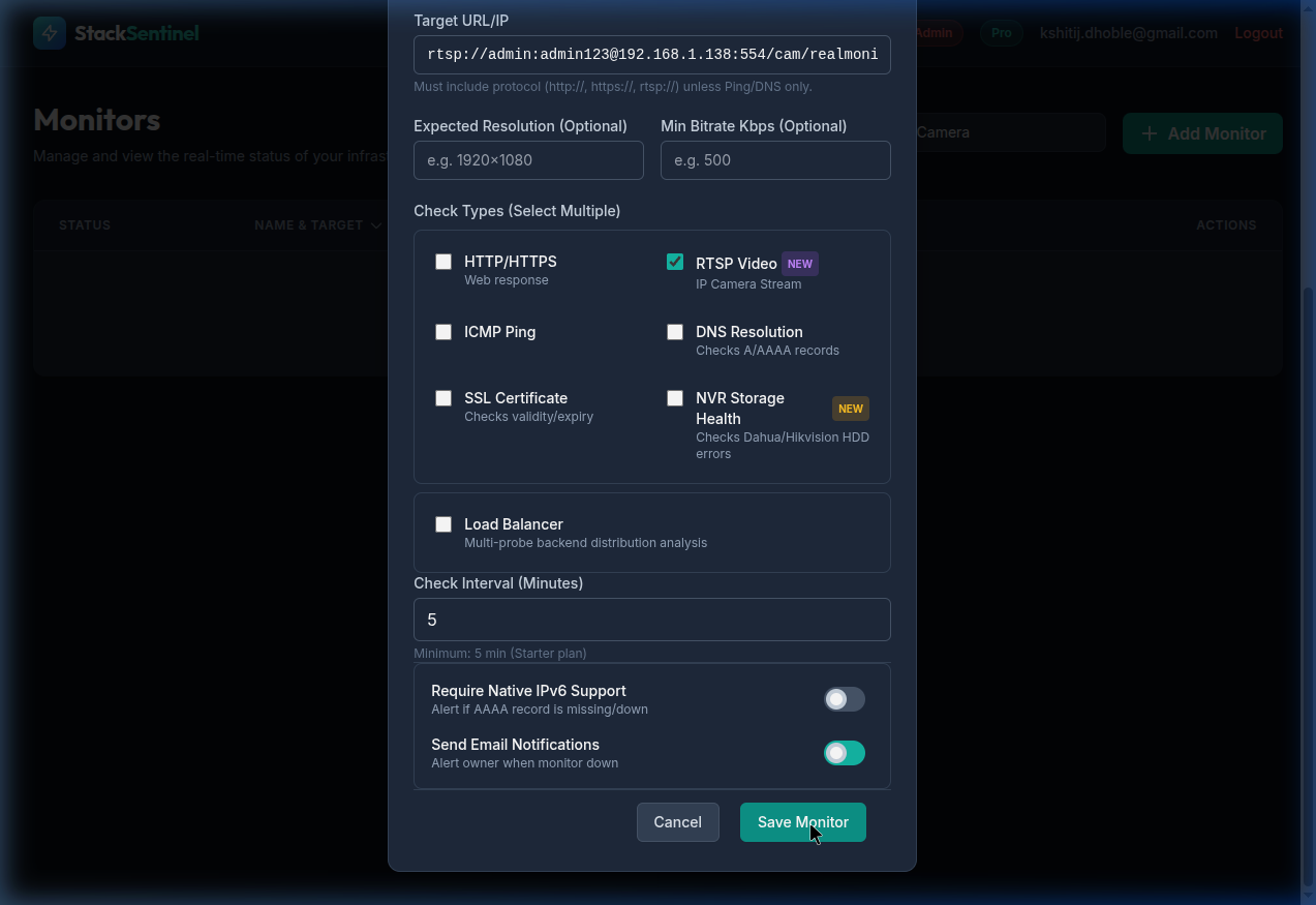 ONVIF Auto Discovery UI